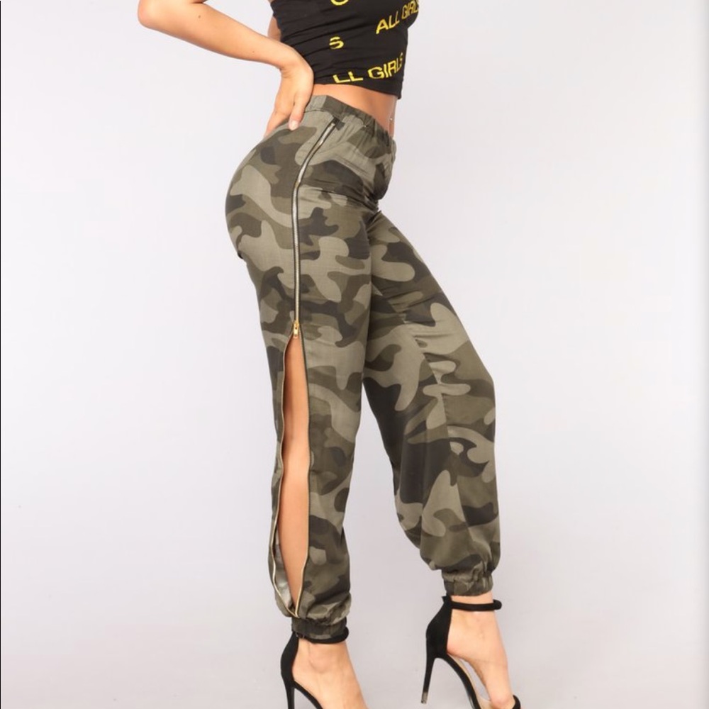 Camo joggers